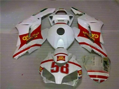 2004-2005 White Red CBR1000RR Motorcycle Bodywork