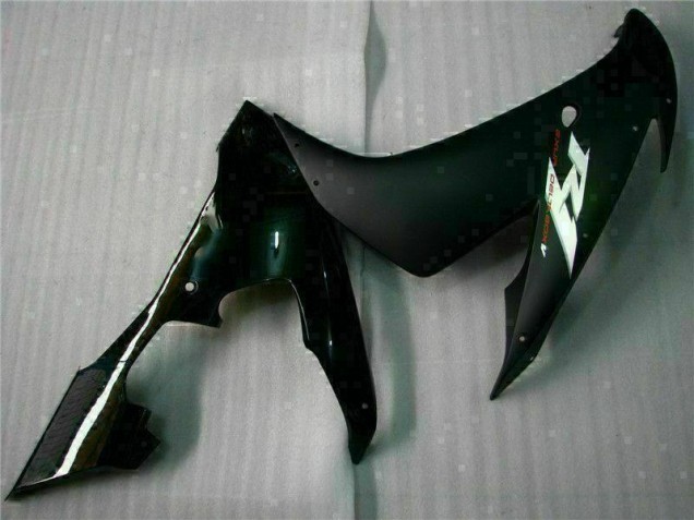 2004-2006 Black YZF R1 Motorcycle Fairing Kits & Plastic