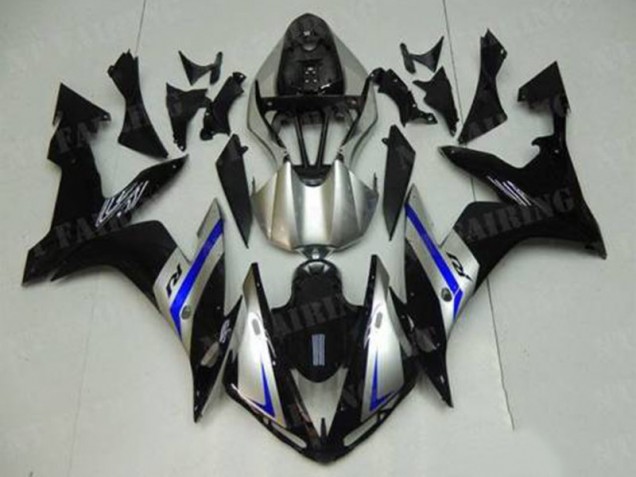 2004-2006 Blue Black Silver YZF R1 Motorcycle Fairings 2004-2006 Blue Black Silver YZF R1 Motorcycle Fairings