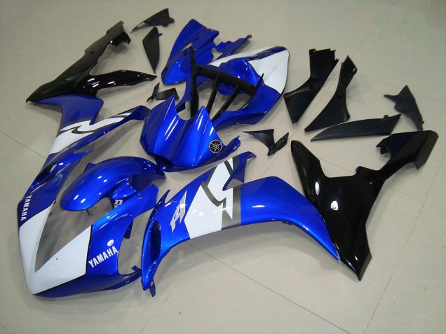 2004-2006 Blue Black White YZF R1 Motorcycle Fairings 2004-2006 Blue Black White YZF R1 Motorcycle Fairings