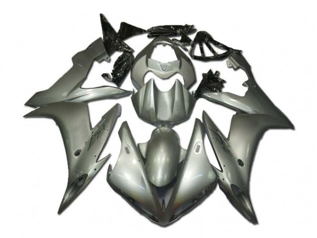 2004-2006 Silver YZF R1 Motorcycle Fairings 2004-2006 Silver YZF R1 Motorcycle Fairings