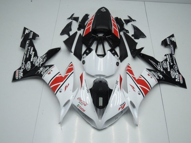2004-2006 White Black Stickers YZF R1 Motorcycle Fairings 2004-2006 White Black Stickers YZF R1 Motorcycle Fairings