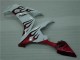 2004-2006 White Red Flame YZF R1 Motorcycle Fairings 2004-2006 White Red Flame YZF R1 Motorcycle Fairings