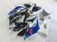2005-2006 Black Blue White GSXR 1000 Motorcycle Fairings 2005-2006 Black Blue White GSXR 1000 Motorcycle Fairings