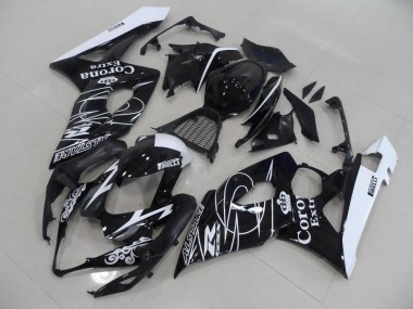 2005-2006 Black Corona GSXR 1000 Motorcycle Fairings