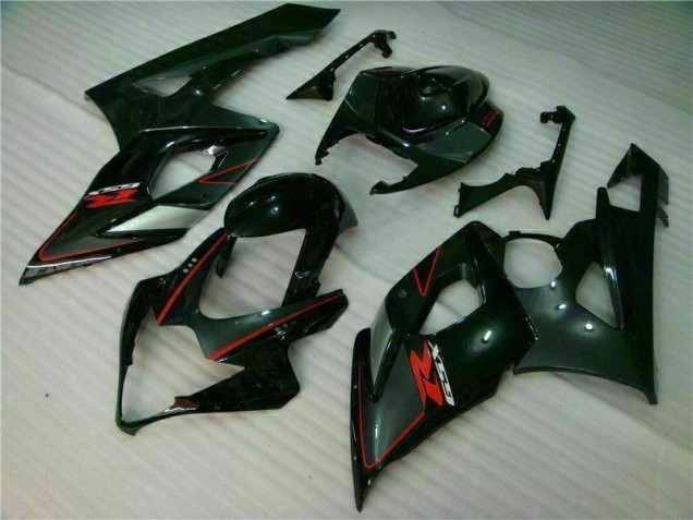 2005-2006 Black GSXR 1000 Motorcycle Bodywork 2005-2006 Black GSXR 1000 Motorcycle Bodywork