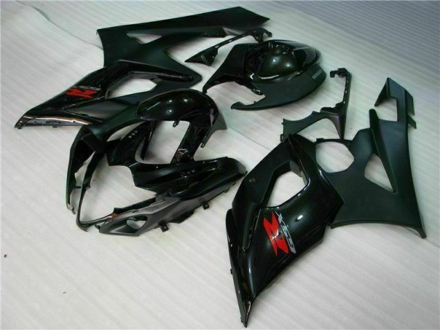 2005-2006 Black GSXR 1000 Motorcycle Fairings 2005-2006 Black GSXR 1000 Motorcycle Fairings