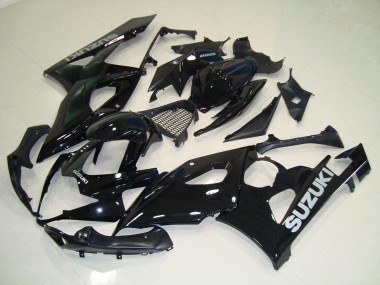 2005-2006 Black Silver Decals GSXR 1000 Motorcycle Fairings