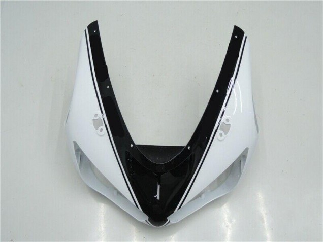 2005-2006 Black White ZX6R Motorcycle Fairings 2005-2006 Black White ZX6R Motorcycle Fairings