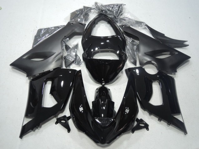 2005-2006 Black ZX6R Full Motorcycle Fairing Kits 2005-2006 Black ZX6R Full Motorcycle Fairing Kits