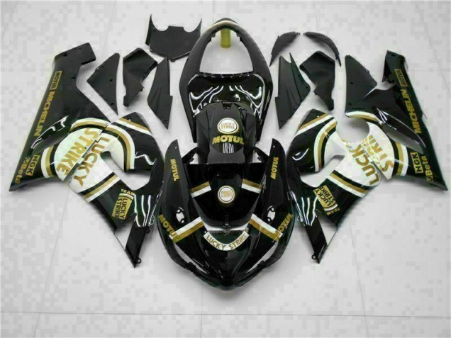 2005-2006 Black ZX6R Motorcycle Fairing 2005-2006 Black ZX6R Motorcycle Fairing