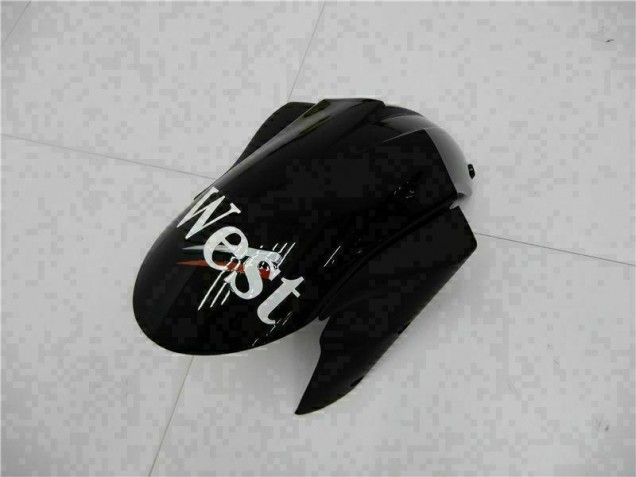 2005-2006 Black ZX6R Motorcycle Fairings 2005-2006 Black ZX6R Motorcycle Fairings