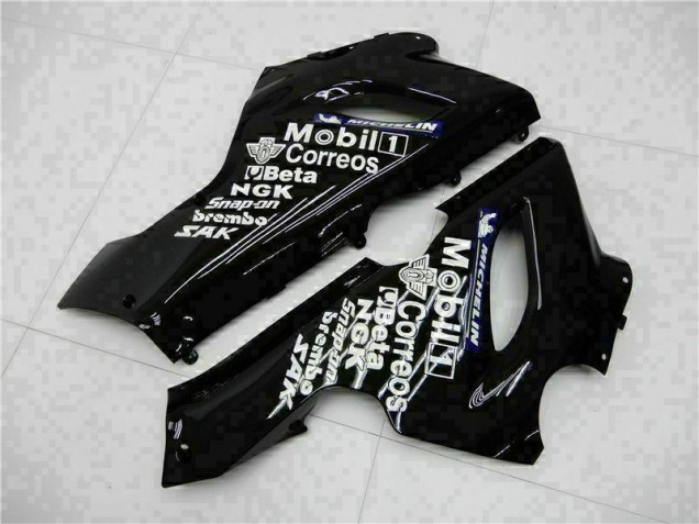 2005-2006 Black ZX6R Motorcycle Fairings 2005-2006 Black ZX6R Motorcycle Fairings