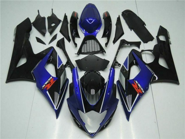 2005-2006 Blue Black GSXR 1000 Motorcycle Fairing 2005-2006 Blue Black GSXR 1000 Motorcycle Fairing