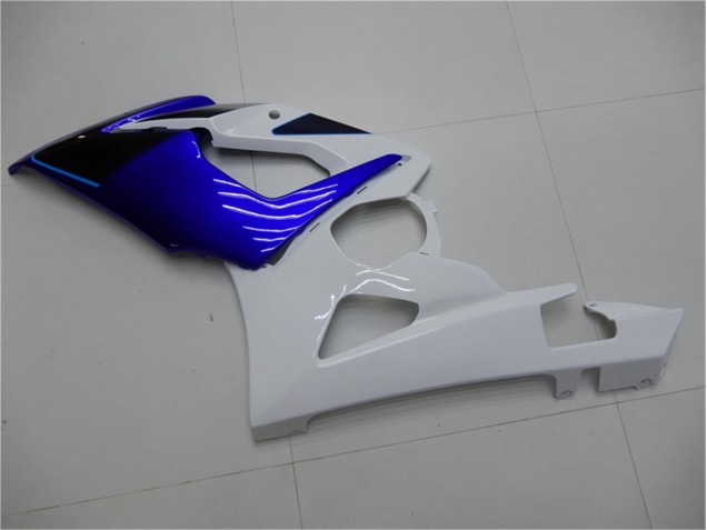 2005-2006 Blue White GSXR 1000 Motorcycle Fairings 2005-2006 Blue White GSXR 1000 Motorcycle Fairings
