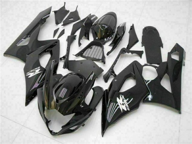 2005-2006 Glossy Black GSXR 1000 Motorcycle Fairing 2005-2006 Glossy Black GSXR 1000 Motorcycle Fairing
