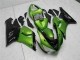 2005-2006 Green ZX6R Motorcycle Fairing Kits & Plastic