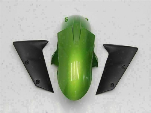 2005-2006 Green ZX6R Motorcycle Fairing Kits & Plastic