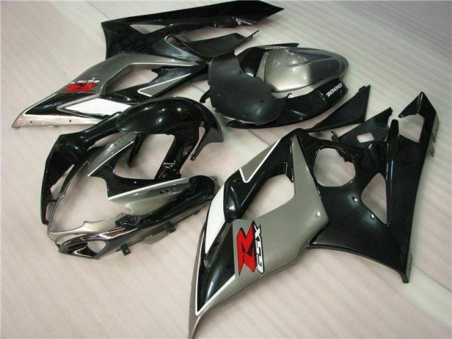 2005-2006 Grey Black GSXR 1000 Motorcycle Fairing 2005-2006 Grey Black GSXR 1000 Motorcycle Fairing