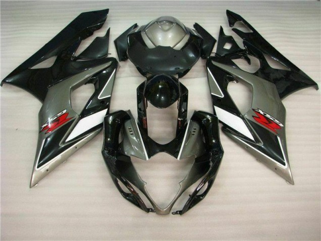 2005-2006 Grey Black GSXR 1000 Motorcycle Fairing 2005-2006 Grey Black GSXR 1000 Motorcycle Fairing