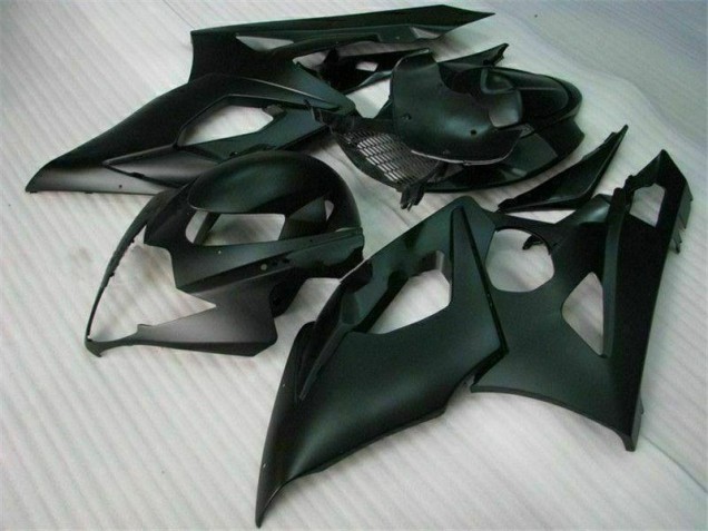 2005-2006 Matte Black GSXR 1000 Motorcycle Fairings 2005-2006 Matte Black GSXR 1000 Motorcycle Fairings