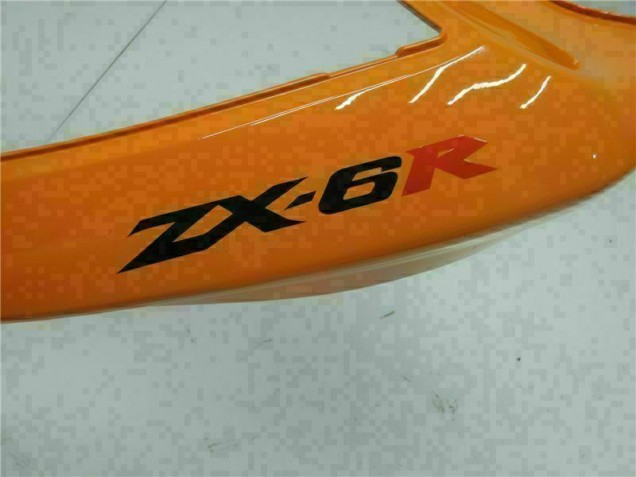 2005-2006 Orange ZX6R Motorcycle Fairings