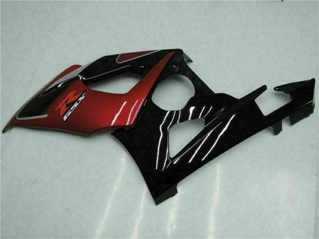 2005-2006 Red Black GSXR 1000 Motorcycle Fairing Kits & Plastic 2005-2006 Red Black GSXR 1000 Motorcycle Fairing Kits & Plastic