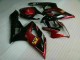2005-2006 Red Black GSXR 1000 Motorcycle Fairing