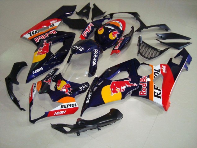 2005-2006 Red Bull Repsol GSXR 1000 Motorcycle Fairings 2005-2006 Red Bull Repsol GSXR 1000 Motorcycle Fairings