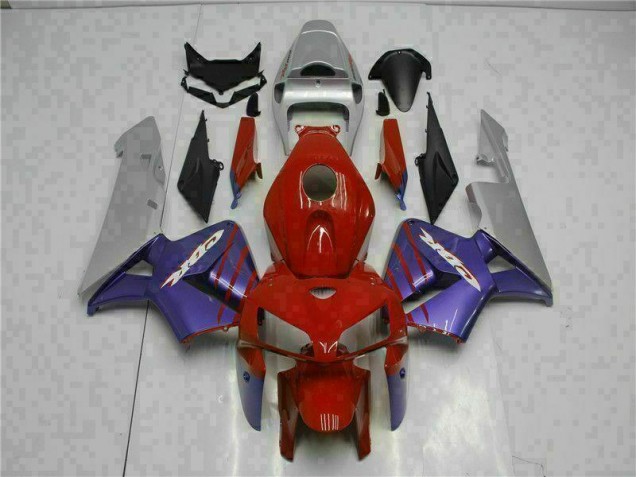 2005-2006 Red Purple CBR600RR Motorcycle Fairings 2005-2006 Red Purple CBR600RR Motorcycle Fairings