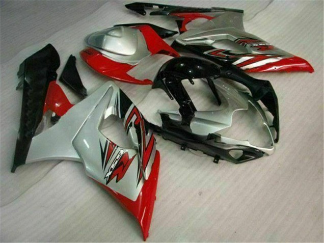 2005-2006 Red White GSXR 1000 Motorcycle Bodywork