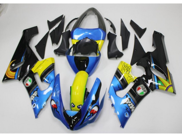 2005-2006 Shark ZX6R Motorcycle Fairings 2005-2006 Shark ZX6R Motorcycle Fairings