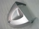 2005-2006 Silver Red Flames ZX6R Motorcycle Fairings