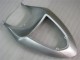 2005-2006 Silver Red Flames ZX6R Motorcycle Fairings