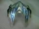 2005-2006 White Blue Flame CBR600RR Motorcycle Fairings 2005-2006 White Blue Flame CBR600RR Motorcycle Fairings