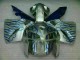 2005-2006 White Blue Flame CBR600RR Motorcycle Fairings 2005-2006 White Blue Flame CBR600RR Motorcycle Fairings