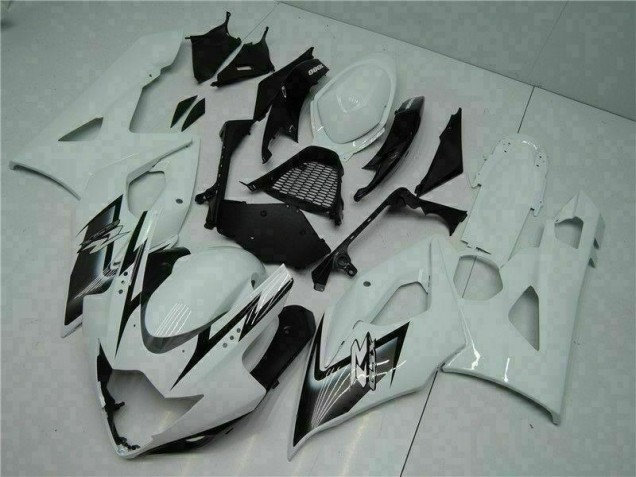 2005-2006 White GSXR 1000 Motorcycle Fairing