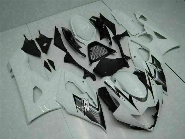 2005-2006 White GSXR 1000 Motorcycle Fairing