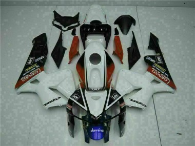 2005-2006 White Red Black Lee CBR600RR Motorcycle Fairings