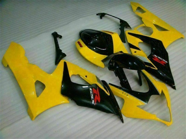 2005-2006 Yellow Black GSXR 1000 Motorcycle Fairing