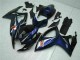 2006-2007 Black Blue GSXR 600/750 Motorcycle Bodywork 2006-2007 Black Blue GSXR 600/750 Motorcycle Bodywork