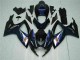 2006-2007 Black Blue GSXR 600/750 Motorcycle Bodywork 2006-2007 Black Blue GSXR 600/750 Motorcycle Bodywork
