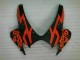2006-2007 Black GSXR 600/750 Aftermarket Motorcycle Fairing