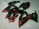 2006-2007 Black GSXR 600/750 Aftermarket Motorcycle Fairing