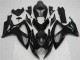 2006-2007 Black GSXR 600/750 Aftermarket Motorcycle Fairings 2006-2007 Black GSXR 600/750 Aftermarket Motorcycle Fairings