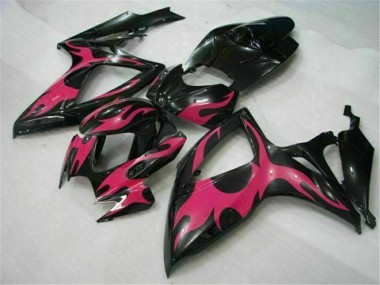 2006-2007 Black GSXR 600/750 Motorcycle Bodywork