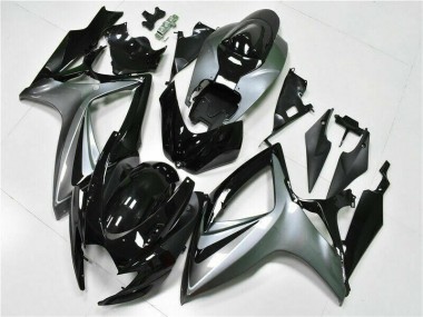 2006-2007 Black GSXR 600/750 Motorcycle Fairing Kits