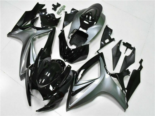 2006-2007 Black GSXR 600/750 Motorcycle Fairing Kits 2006-2007 Black GSXR 600/750 Motorcycle Fairing Kits