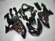 2006-2007 Black Grey Red ZX10R Motorcycle Fairings 2006-2007 Black Grey Red ZX10R Motorcycle Fairings