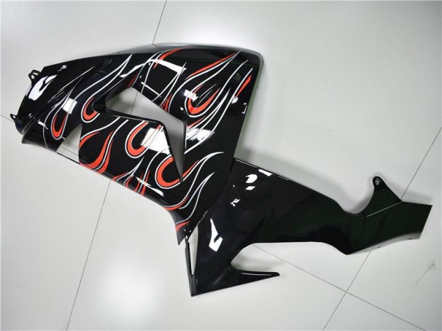 2006-2007 Black Grey Red ZX10R Motorcycle Fairings 2006-2007 Black Grey Red ZX10R Motorcycle Fairings